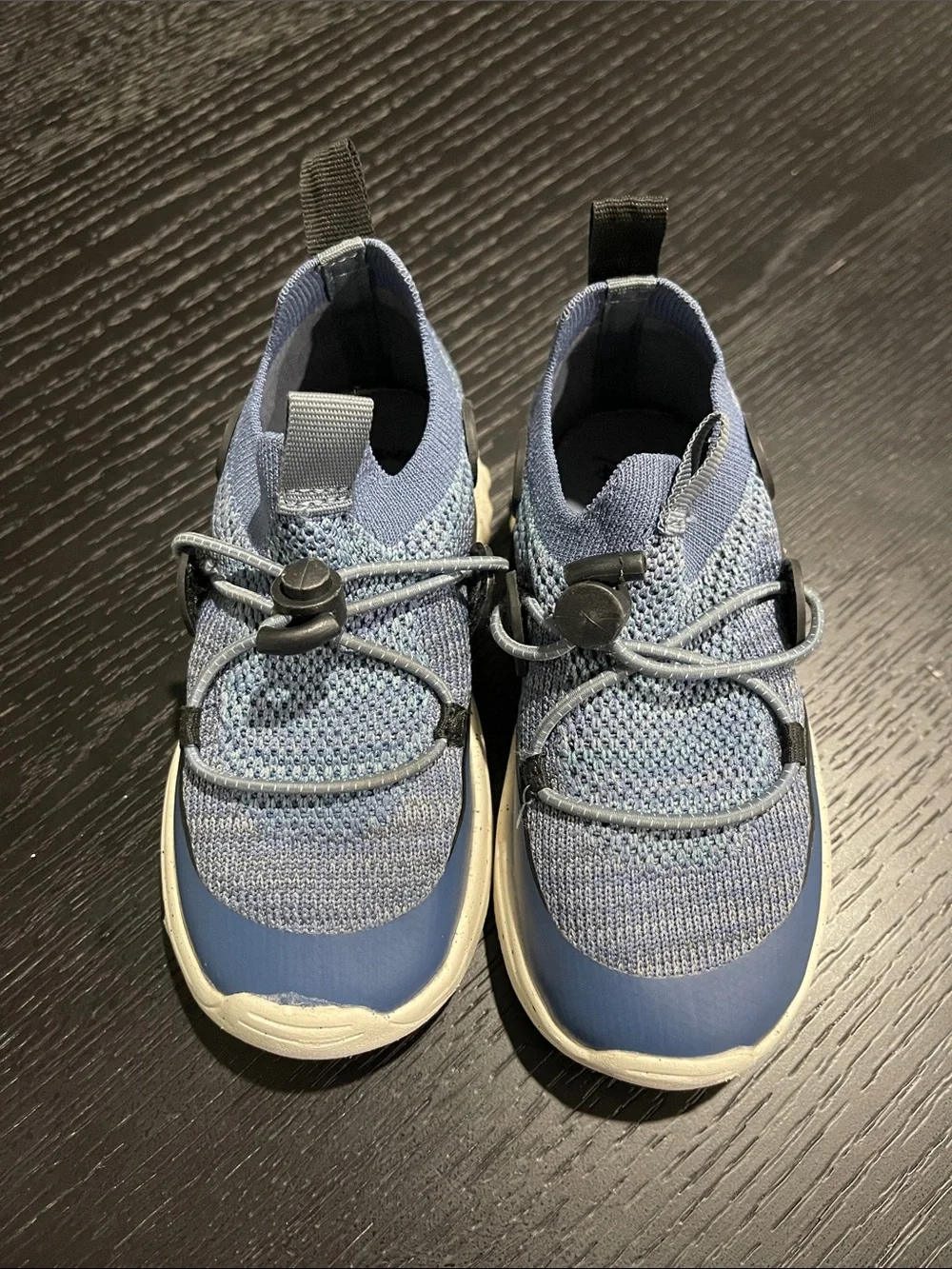 Pre loved ZARA Kids Blue Knit Athletic Sneakers - Lightweight Comfort